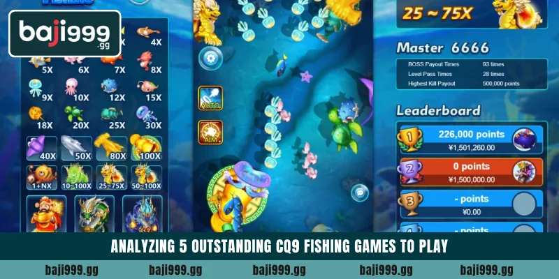 Winning CQ9 Fishing guide with smart tactics for players 3 Analyzing 5 outstanding CQ9 Fishing games to play