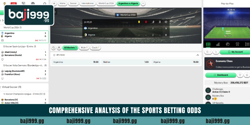 Comprehensive analysis of the sports betting odds