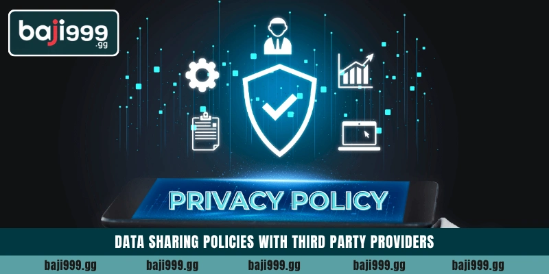 Data sharing policies with third party providers