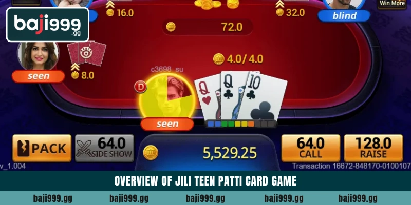 Overview of JILI Teen Patti card game